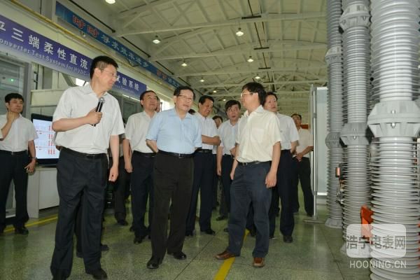 全國政協副主席萬鋼調研許繼集團科技創新工作