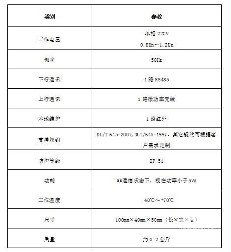 DCJL13-HX3400技術參數